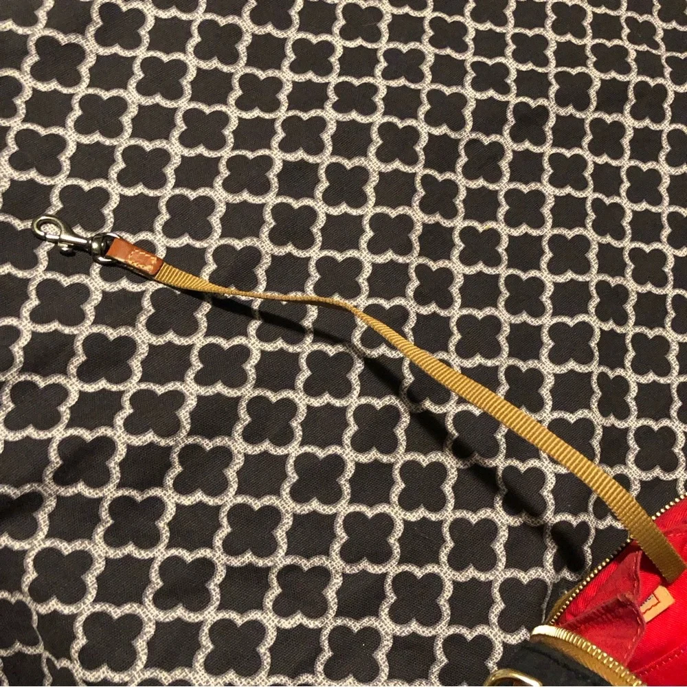 Dooney & Bourke Suede Crossbody Hunter BLACK - Picture 6 of 16